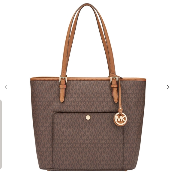 MICHAEL Michael Kors Handbags - MICHAEL Michael Kors Jet Set Item Leather Large Sn